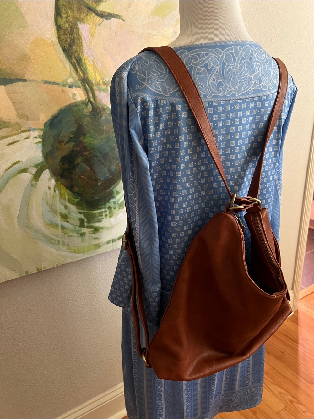 Joy Susan Convertible Backpack brown - Picture 4 of 16